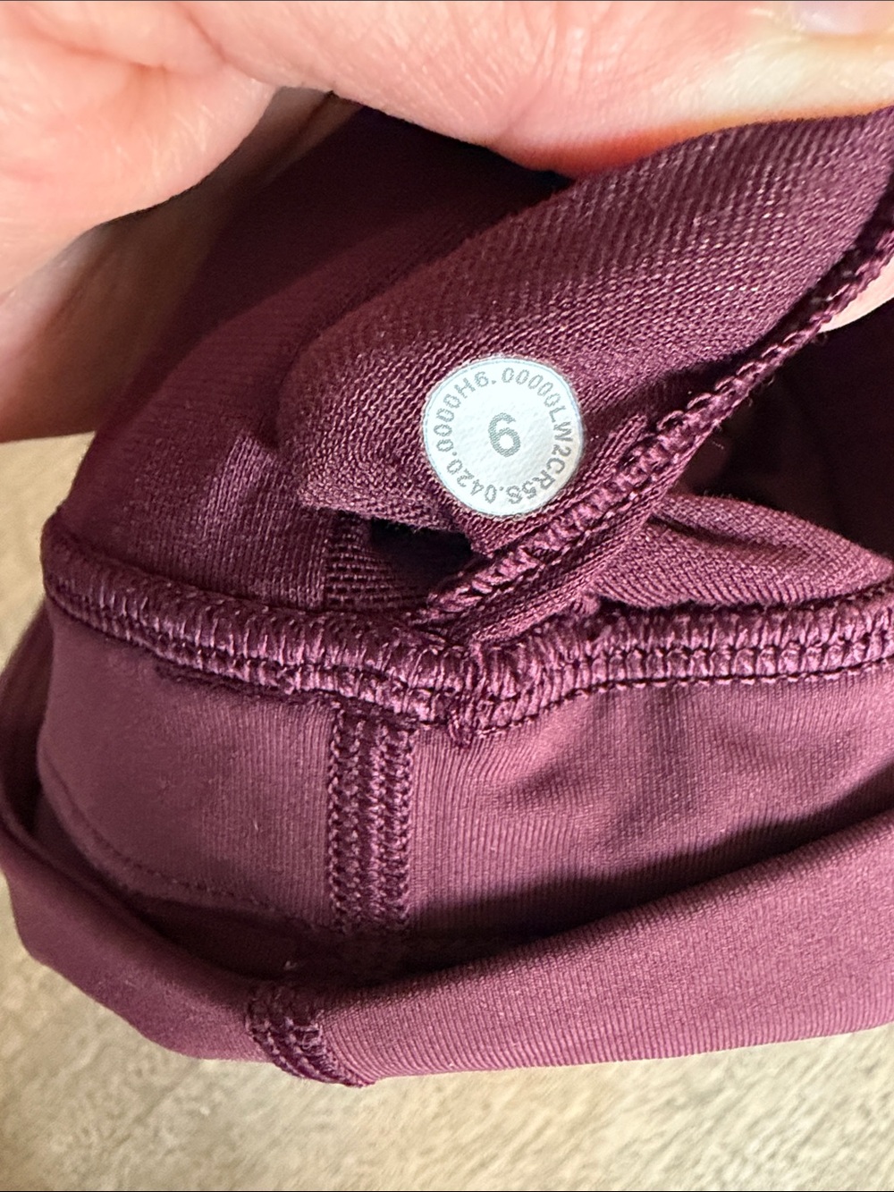 Lululemon Energy Bra High Neck Longline New Year Edition in Cassis | Size 6 - Picture 7 of 7